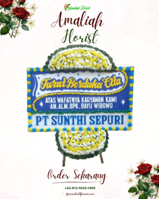 Papan Bunga Duka di Cilembang