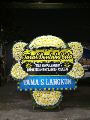 Papan Bunga Duka di Cilembang